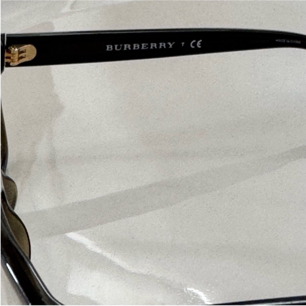 Burberry Black Bold Rectangular Glasses - image 8